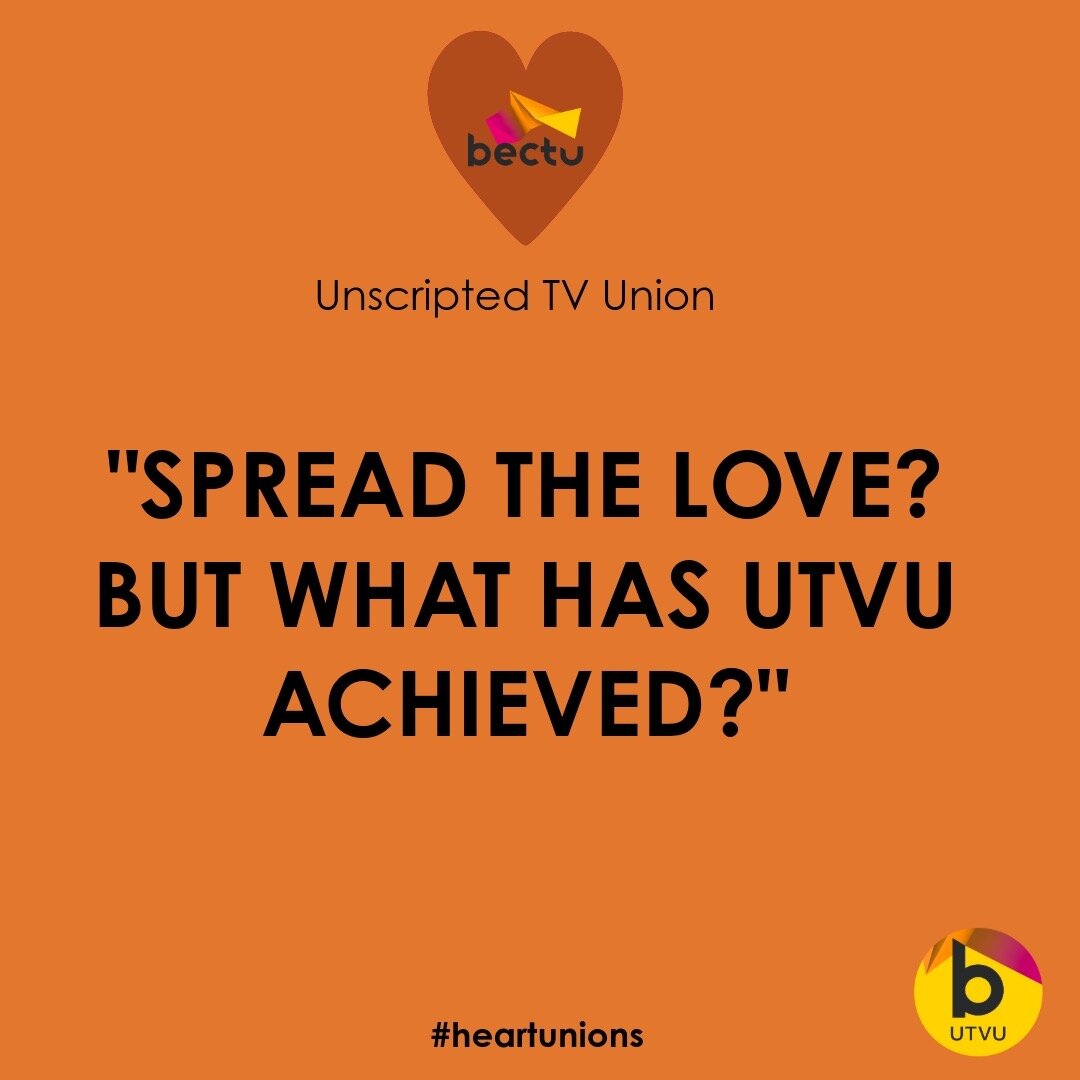 It's Day 2 of #HeartUnions week, and today we wanted to tell you about a few of the things we've been doing on behalf of Unscripted Freelancers recently...