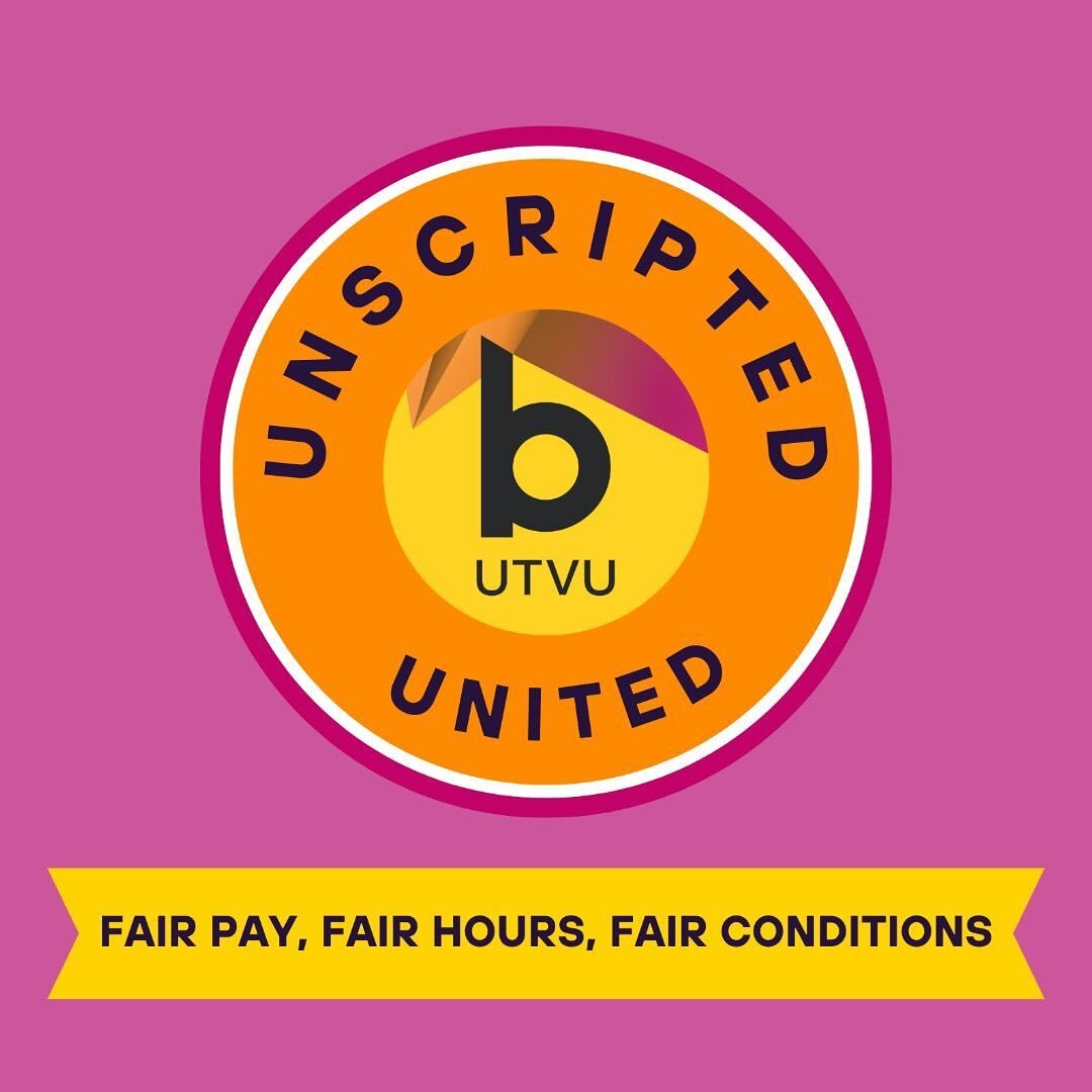 Announcing our new campaign - Unscripted United.

✊ United we stand

#UnscriptedUnited
#ForgottenFreelancers