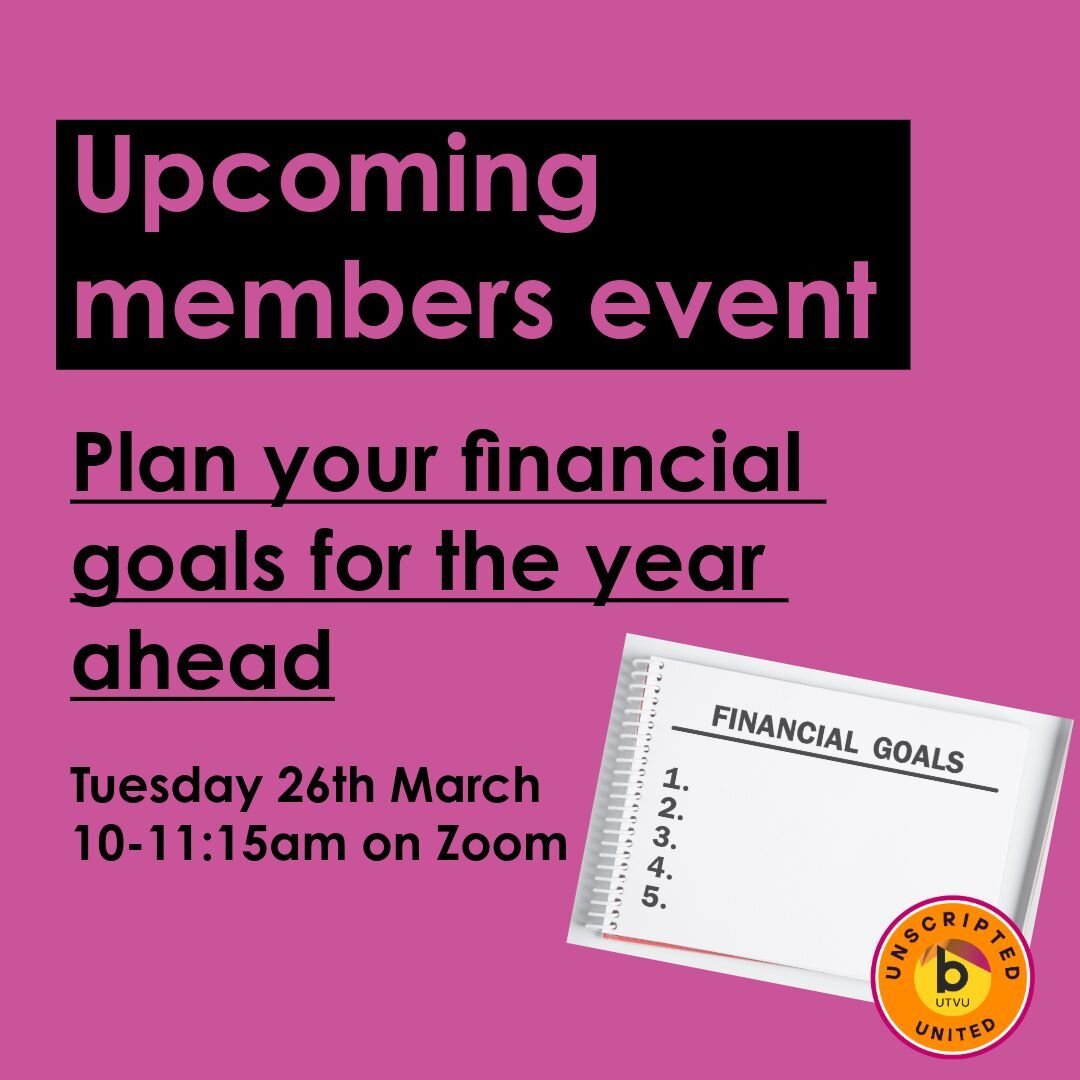 If you're worried about your finances and how to plan them (and how to manage debt) this Bectu event is for you. 

There are still some tickets available at the Event Brite link in our bio. 

We are also running a sold out session on transferable ski