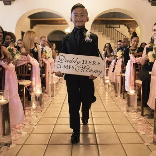 Tristan was a huge part of our wedding day. He was our ring bearer and stood next to Trent at the Altar. (Photographer: Jason Suarez - www.instagram.com/notafraid2fail)