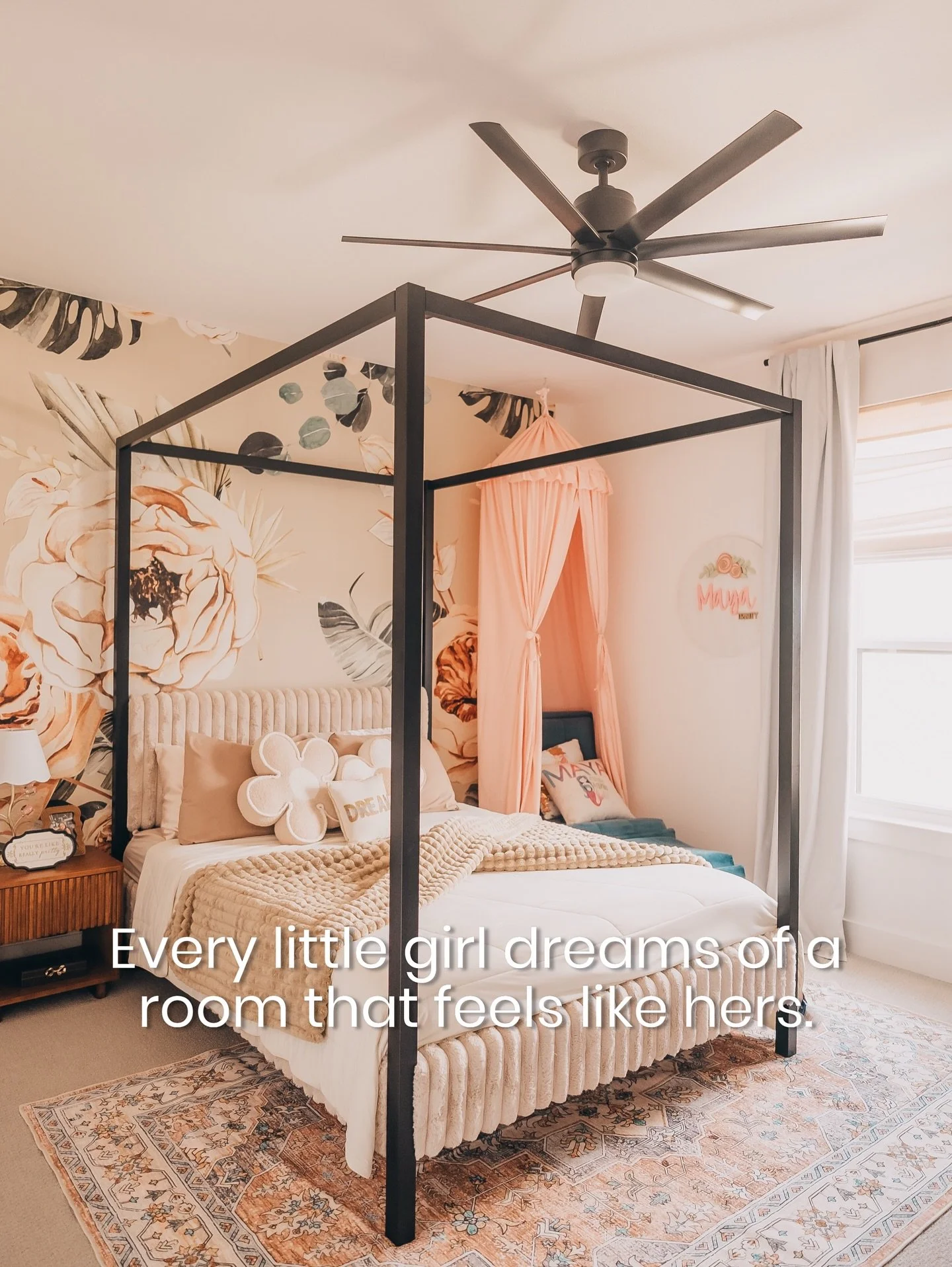 When I started designing her bedroom, I thought I was doing it for her. But somewhere in the process, I realized I was healing a little part of my younger self too. Every detail feels like a letter to my childhood self. I think she&rsquo;d be proud. 