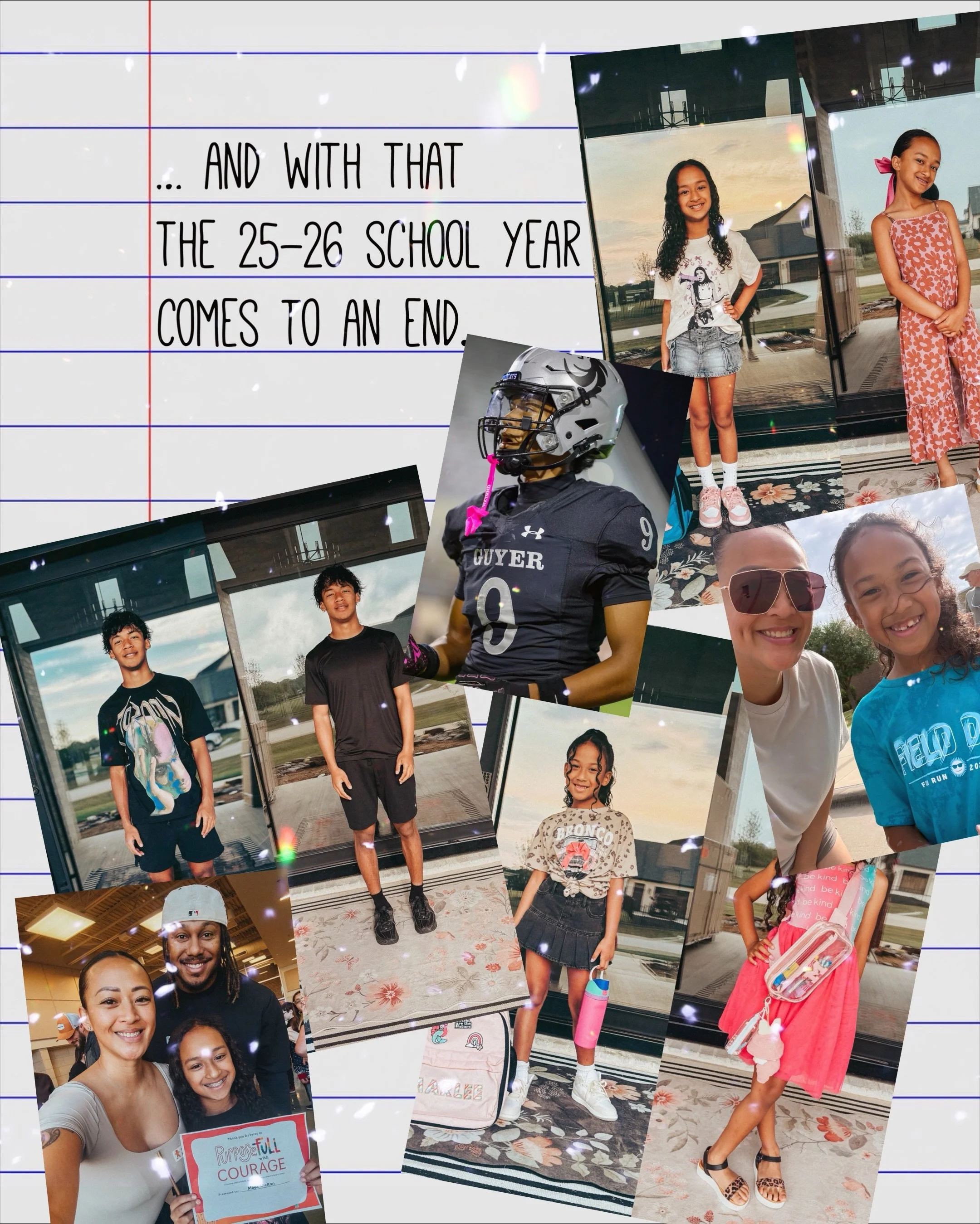 last day of school pics are officially checked off the list ☀️🥹

goodbye kindergarten, 3rd grade, and 10th grade&hellip;
and hello summer, 1st grade, 4th grade, and 11th grade. time really does fly... 🌴🤍

#LastDayOfSchool #HelloSummer #SchoolYearM