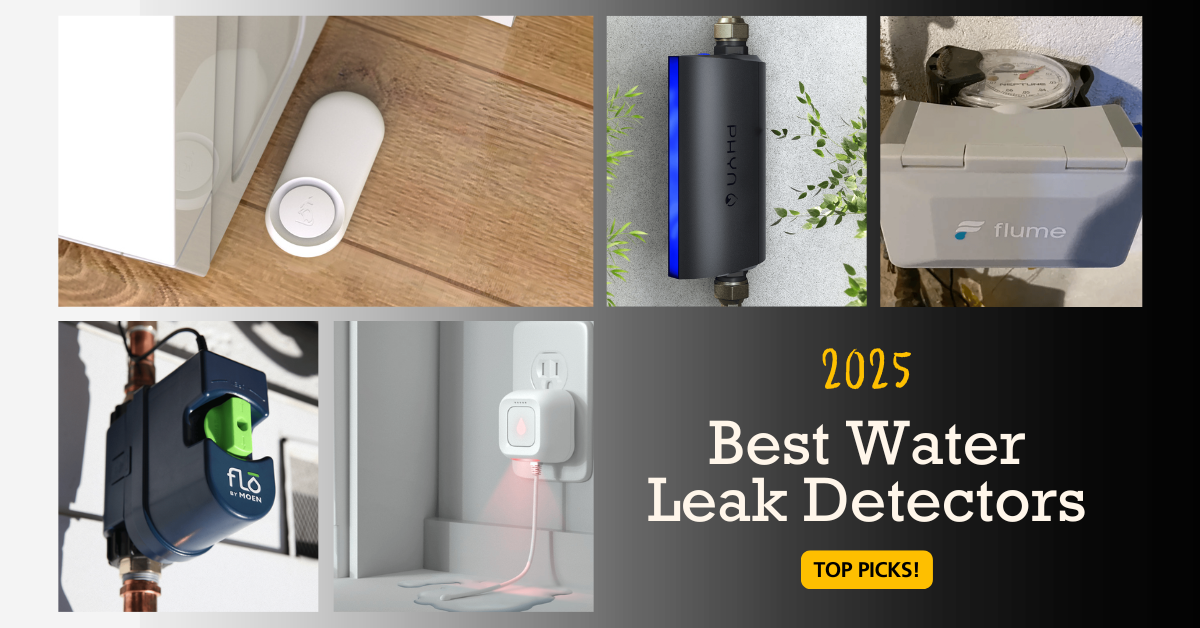 The 6 Best Water-Leak Detectors in 2024 - Water Pipe Leak Detectors Best leak detectors nj