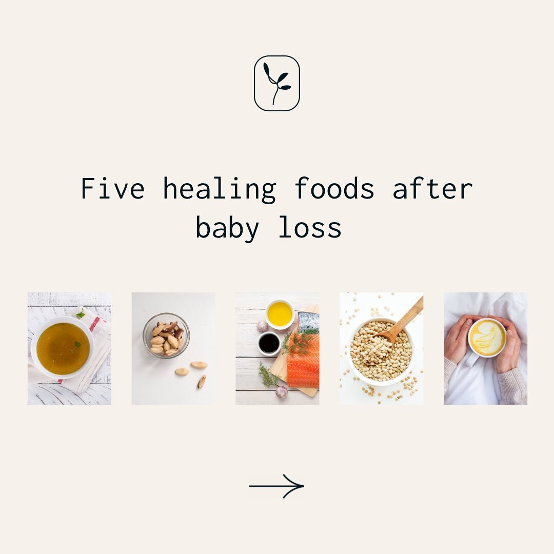 H E A L I N G  F O O D S  A F T E R  L O S S

Healing after loss is tough. Losing a baby takes its toll both emotionally and physically, so taking super good care and really mothering and supporting yourself as much as possible, is really important. 