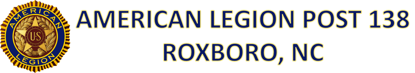 American Legion Post 138  Roxboro, NC