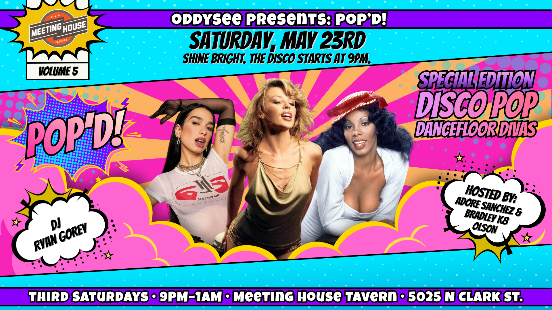 SATURDAY MAY 23RD • 9PM-1AM