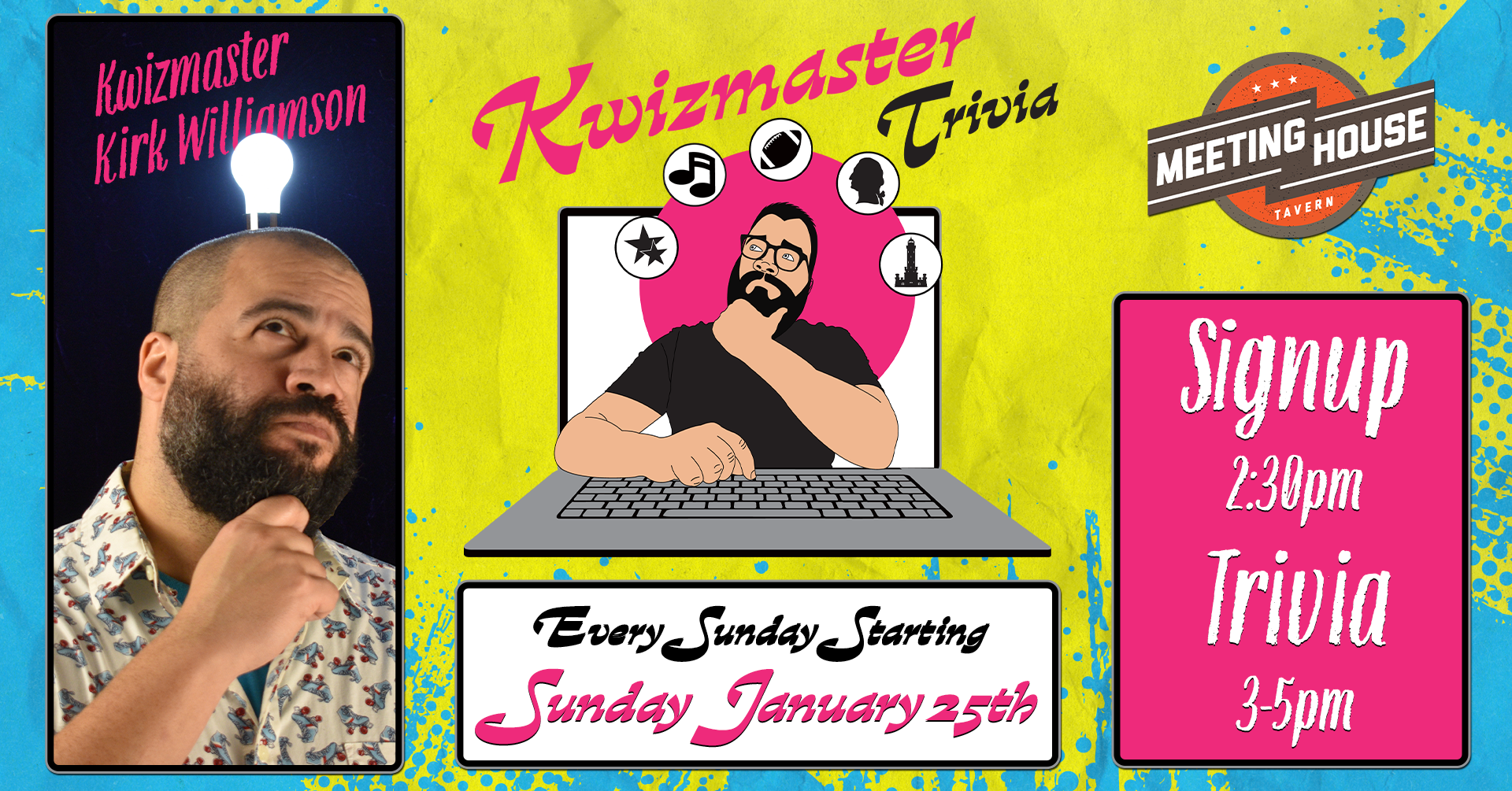 EVERY SUNDAY • 2:30-5PM