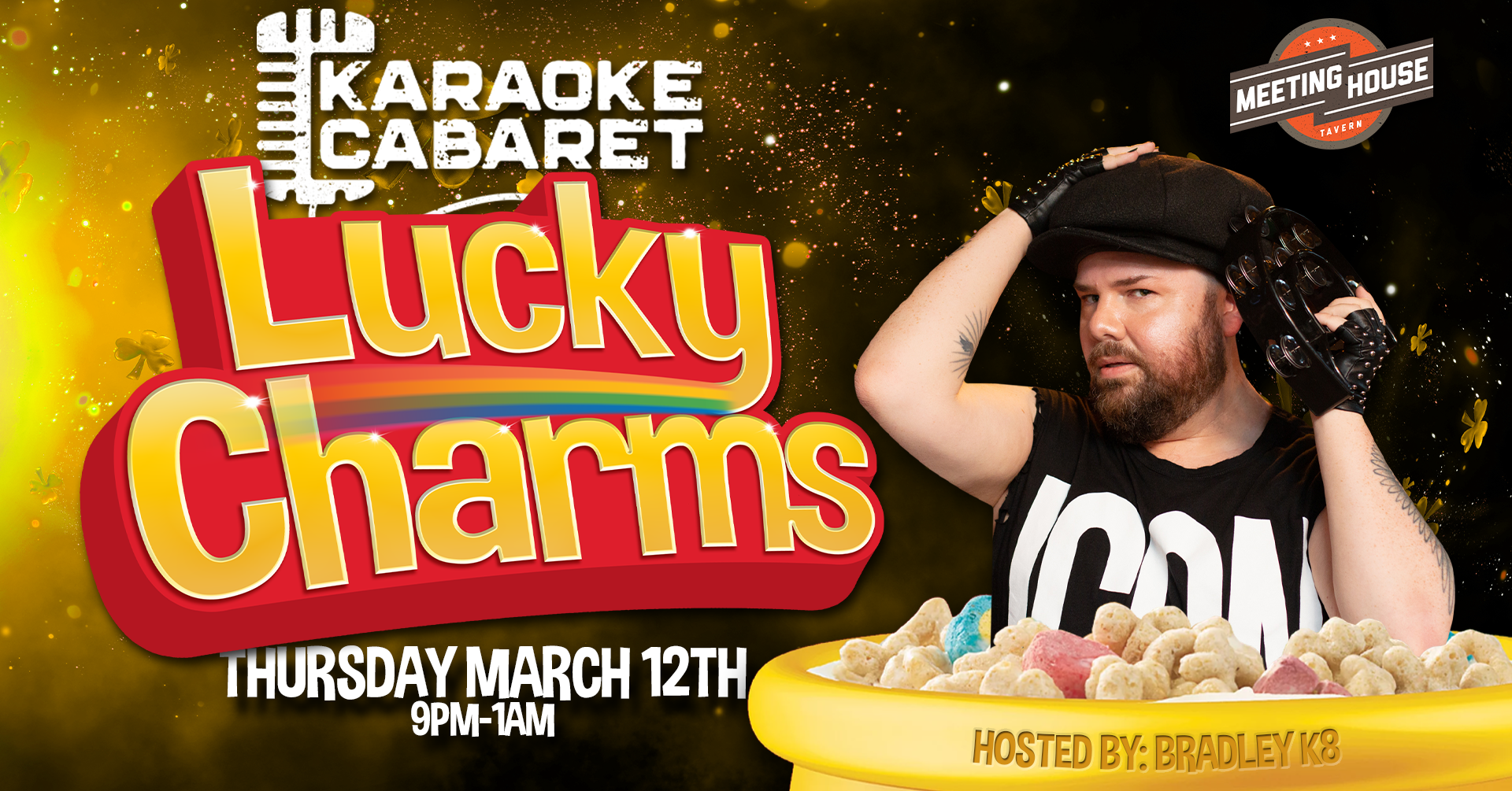 THURSDAY MARCH 12TH • 9PM-1AM