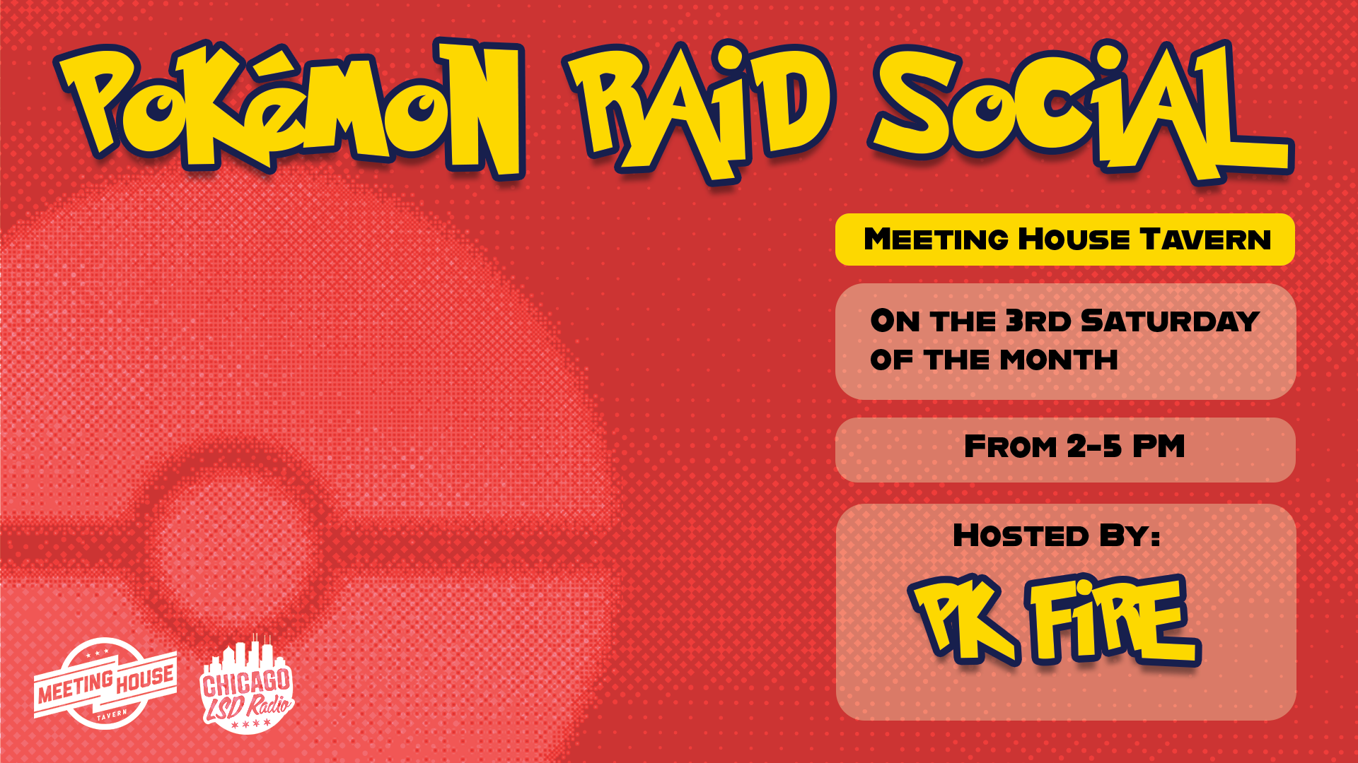 EVERY 3RD SATURDAY • 2-5PM