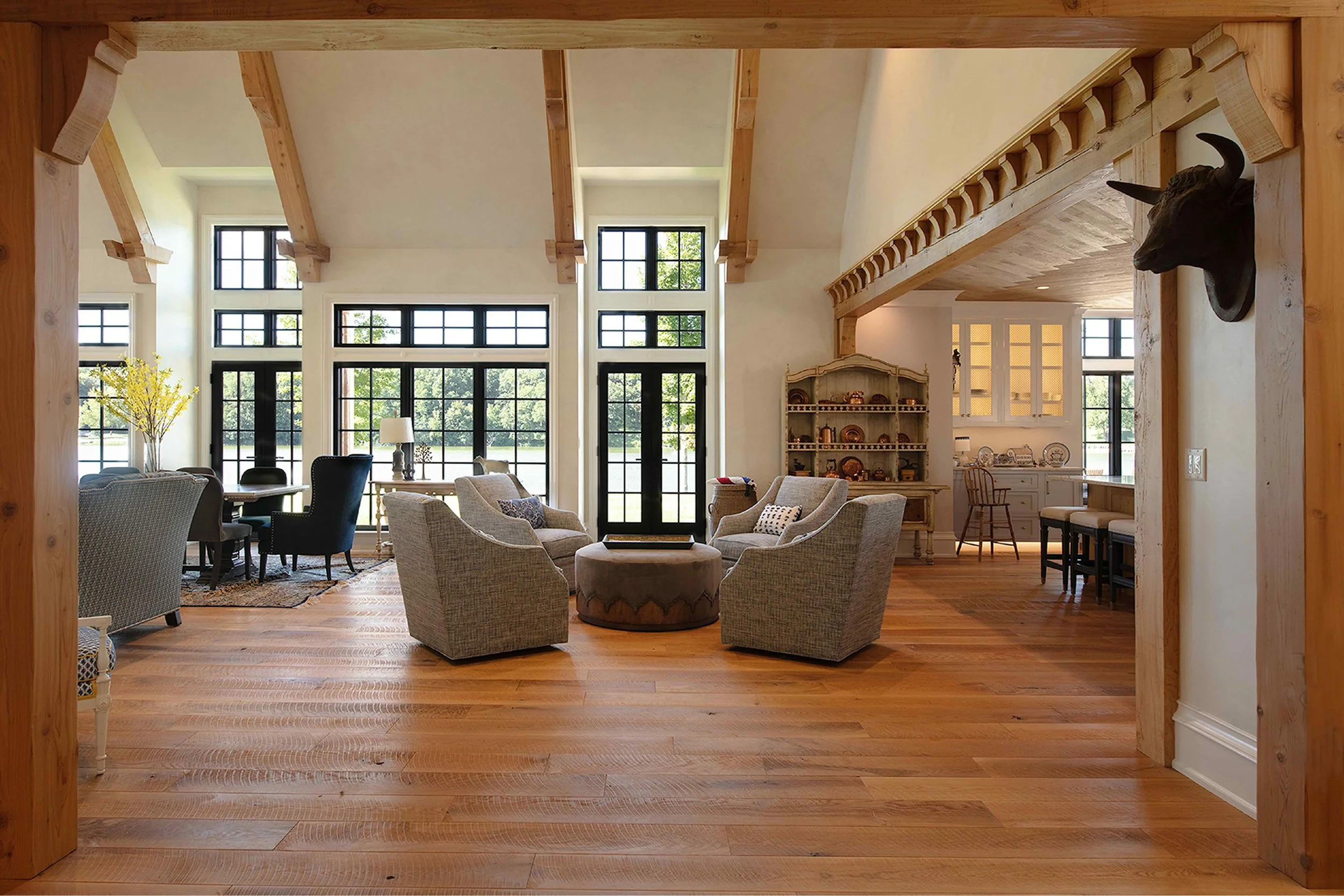 residential home in Iowa; space planning services by Form Function Studio
