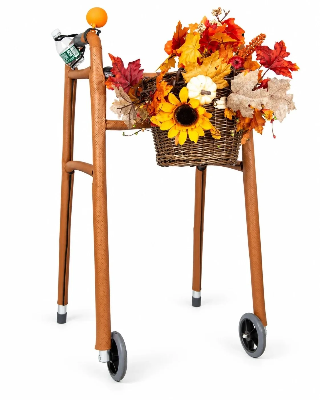 Autumn Leaves Whimsy Walkers decorative kit, side view