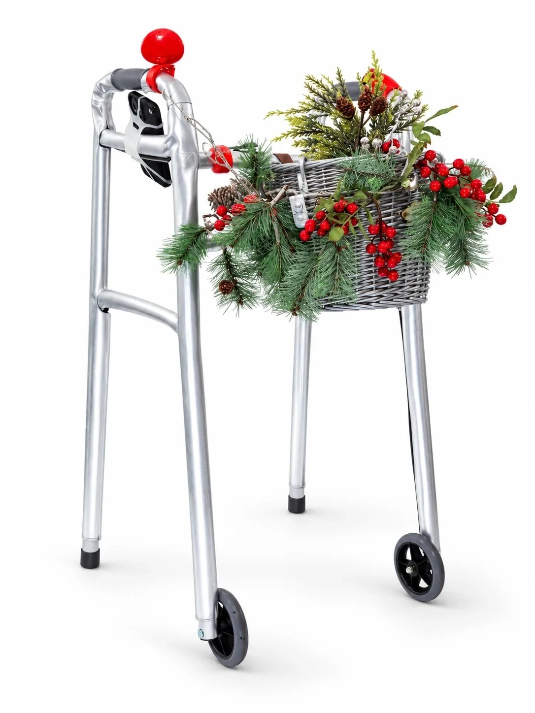 Winter Wonderland Whimsy Walkers decorative kit, side view