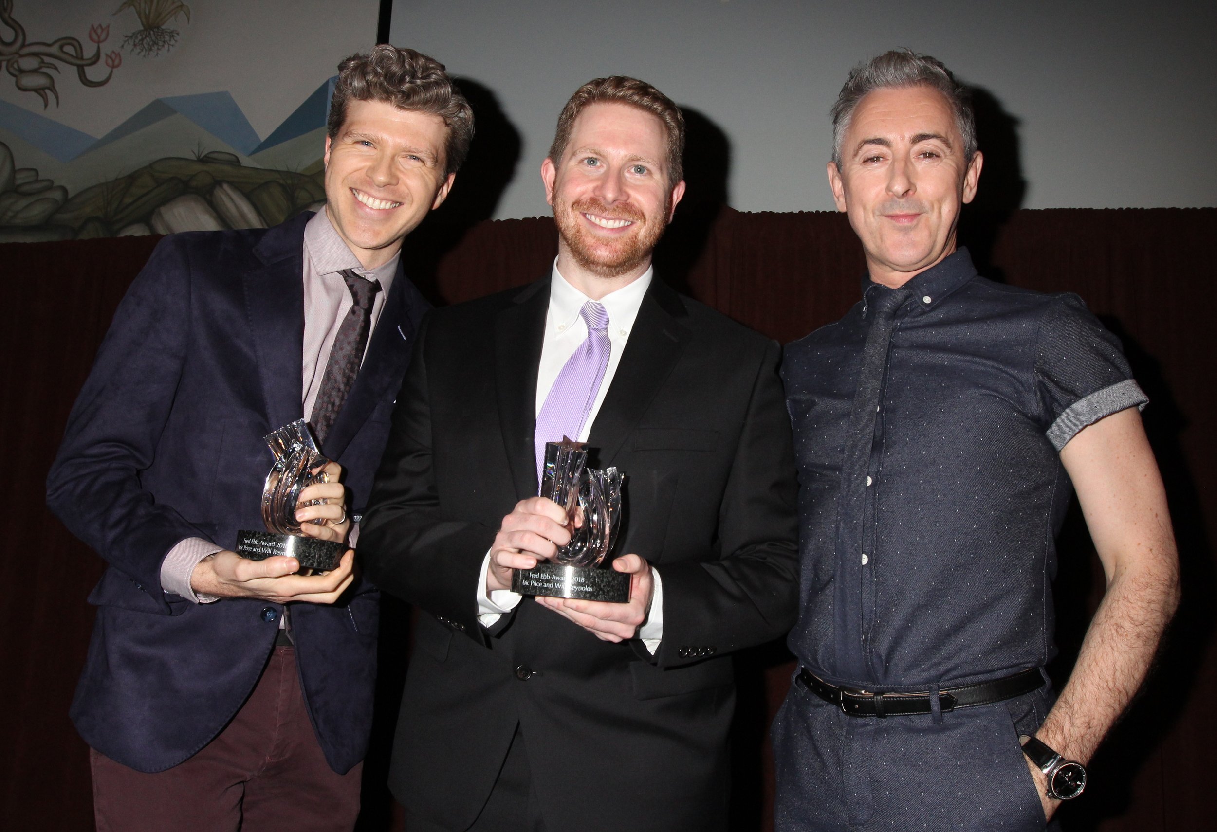Fred Ebb Award winners with Alan Cumming