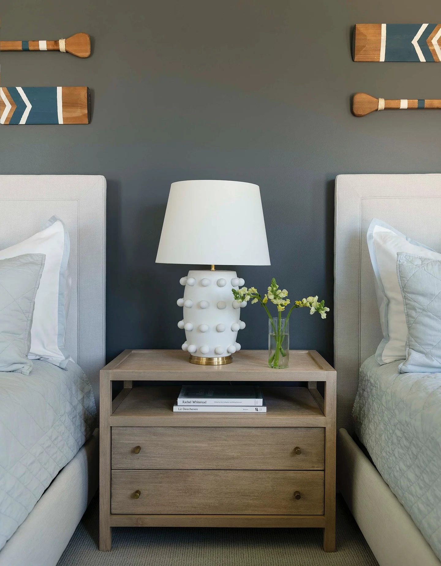 Just a few more pics of this fun lake home project. So fun to create this comfy retreat. Exactly what our clients need after a day of swimming, boating, sunsets and s&rsquo;mores! 💤

📸 piassickphoto

#poppymcgough #pmdh  #interiordesign #residentia