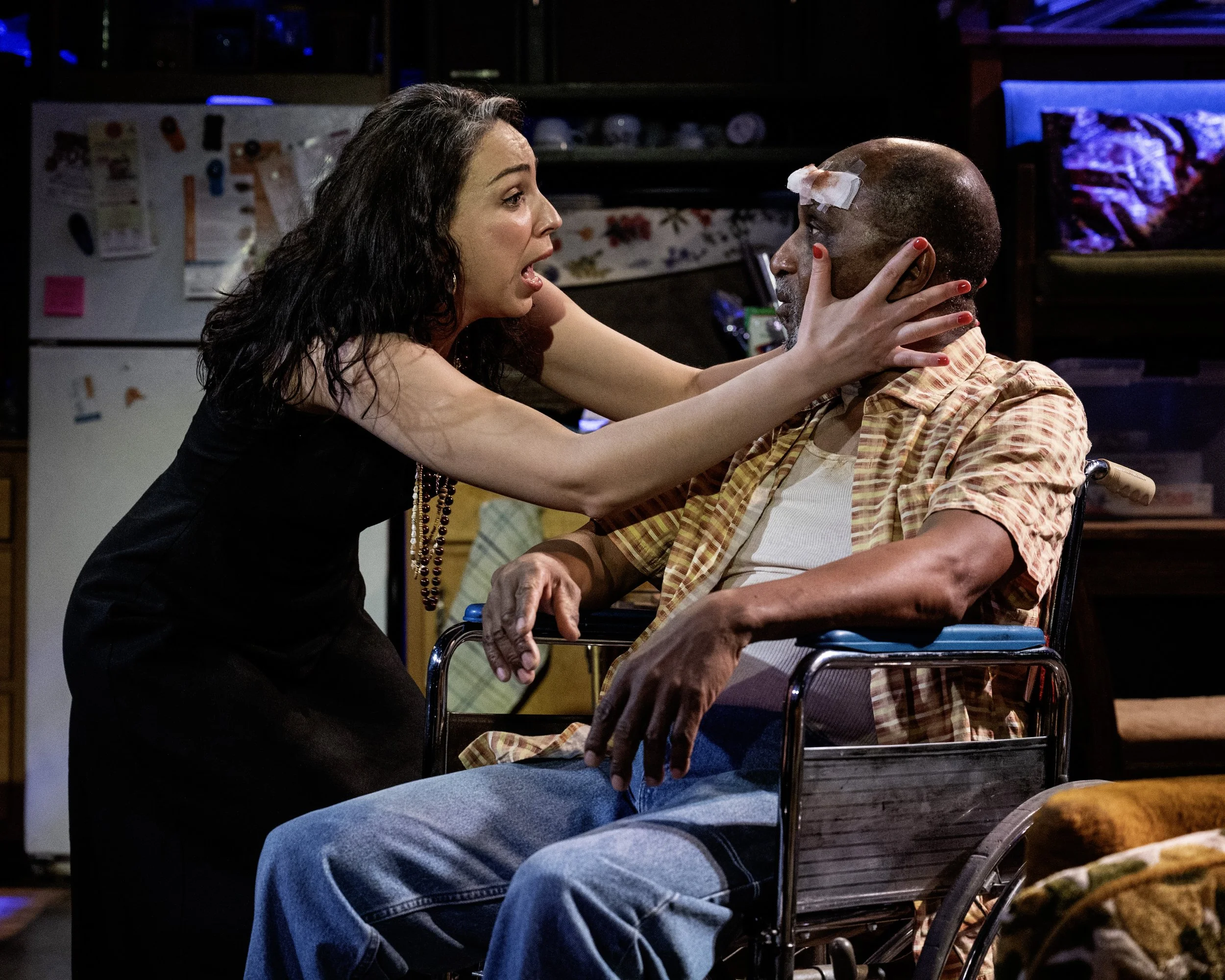 (l-r) Fabiolla Da Silva and Addison Switzer in Between Riverside and Crazy, February 26 - March 8. Photo by Teresa Castracane Photography