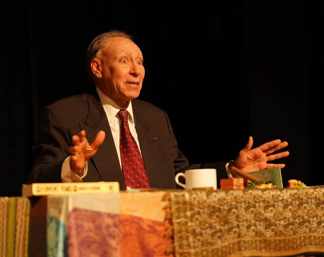 Ronald Rand in LET IT BE ART! Harold Clurman's Life of Passion, as part of The Logan Festival or Solo Performance, August 20 - 30.