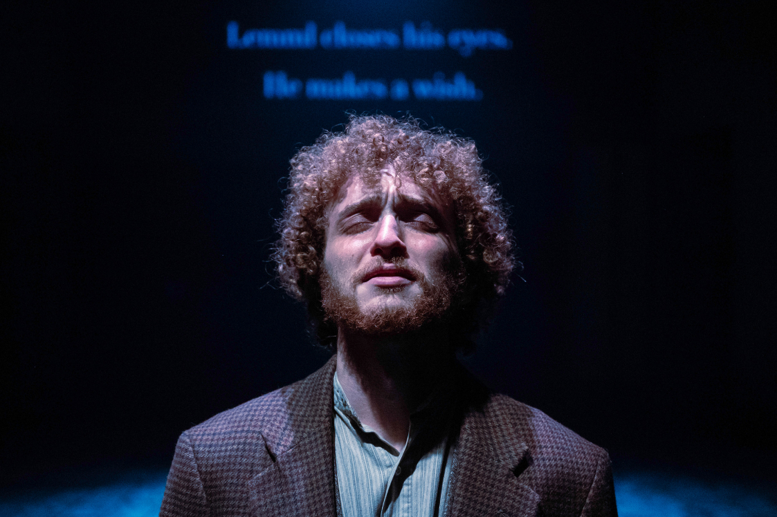 Ethan J. Miller in Indecent, June 4 - 28. Photo by Teresa Castracane Photography.