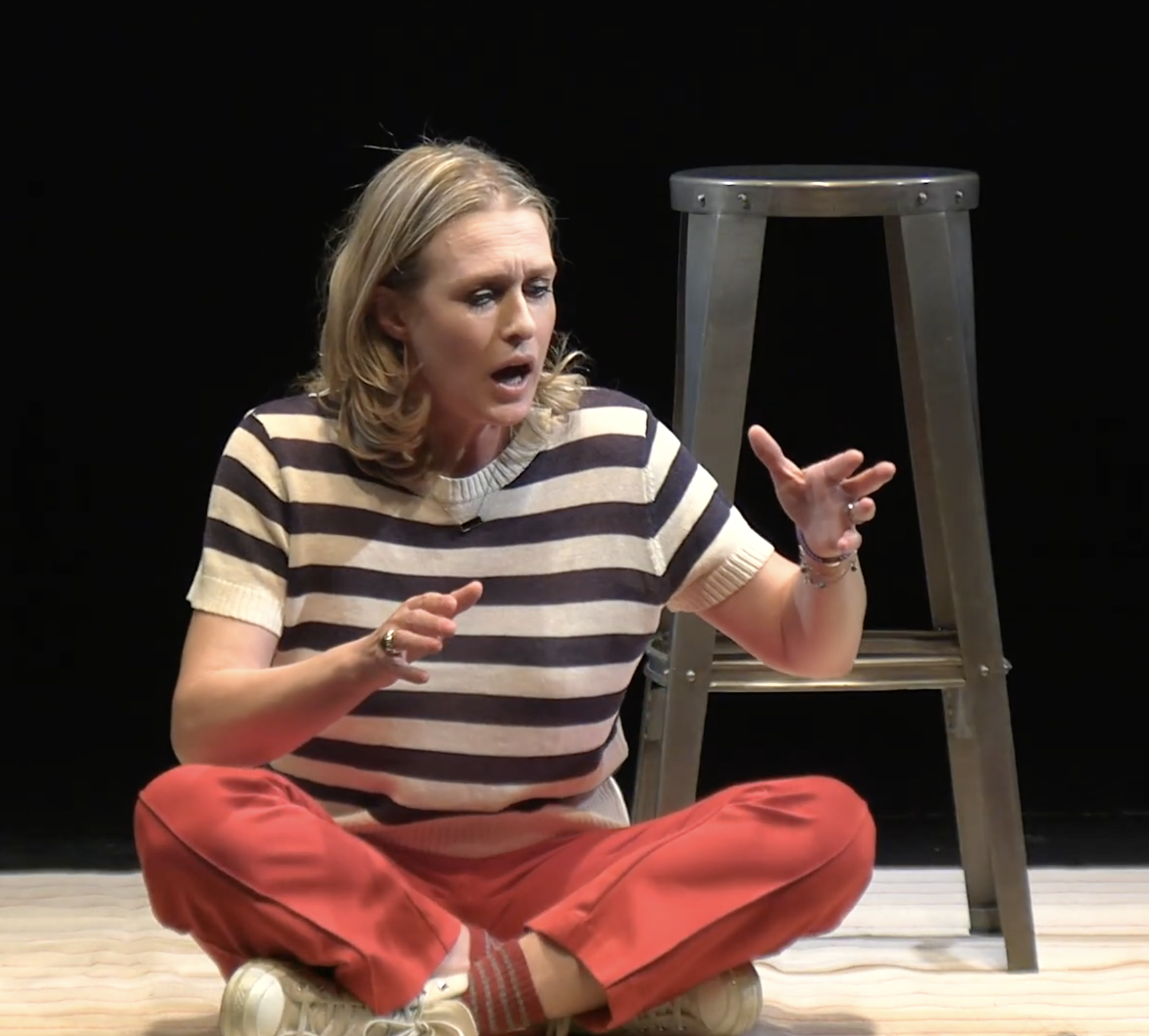 Diana Gitelman in It Ends With Guinea Pigs, as part of The Logan Festival or Solo Performance, August 20 - 30.