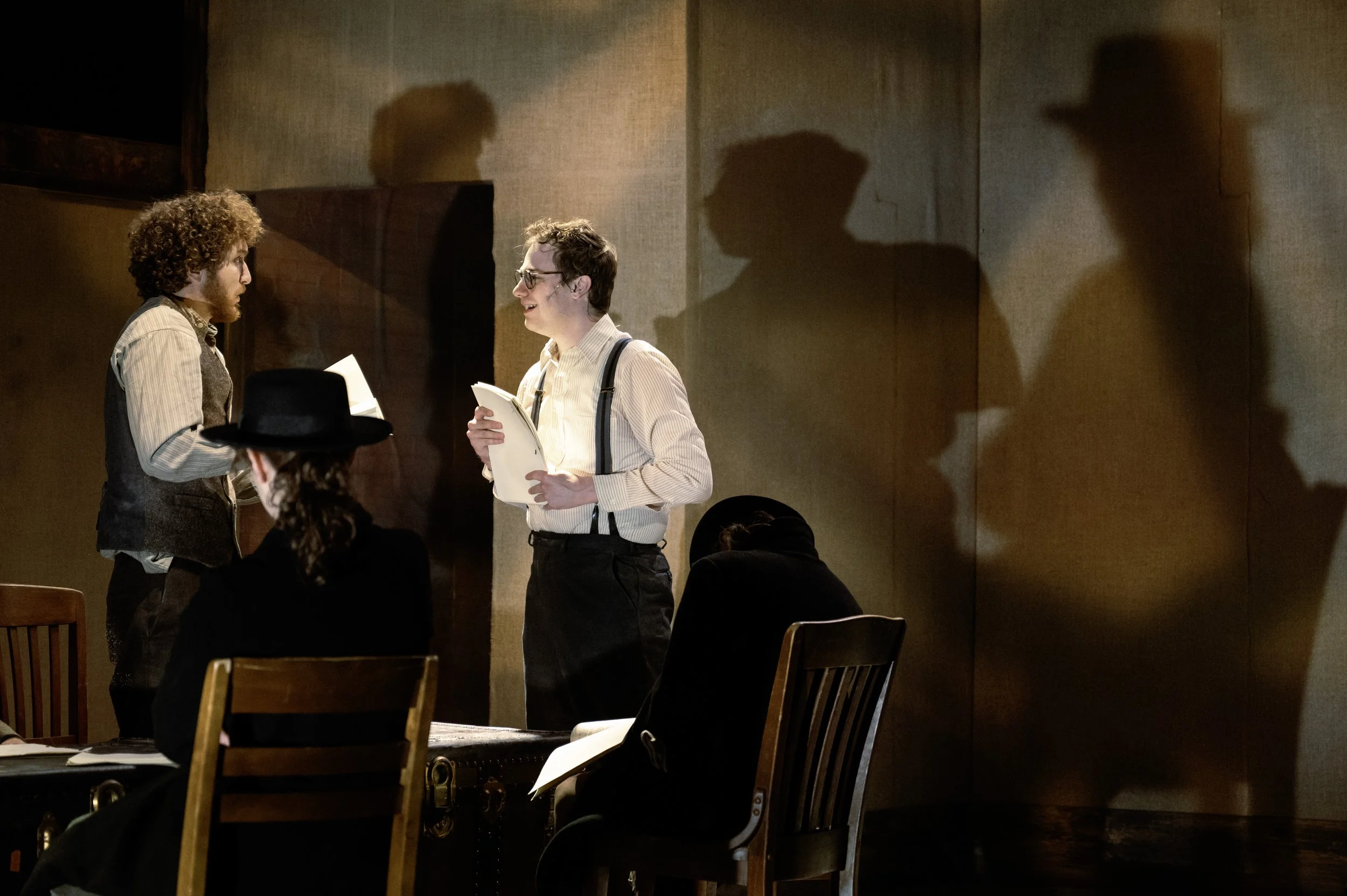 (l-r) Ethan J. Miller and Ben Ribler in Indecent, June 4 - 28. Photo by Teresa Castracane Photography.