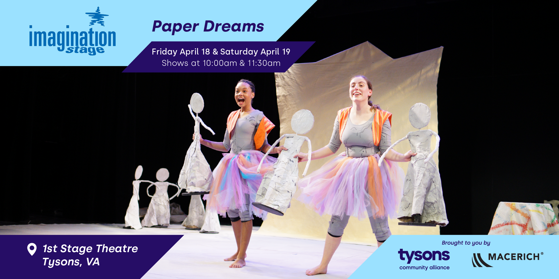 Paper Dreams - Free Children's Theatre at 1st Stage
