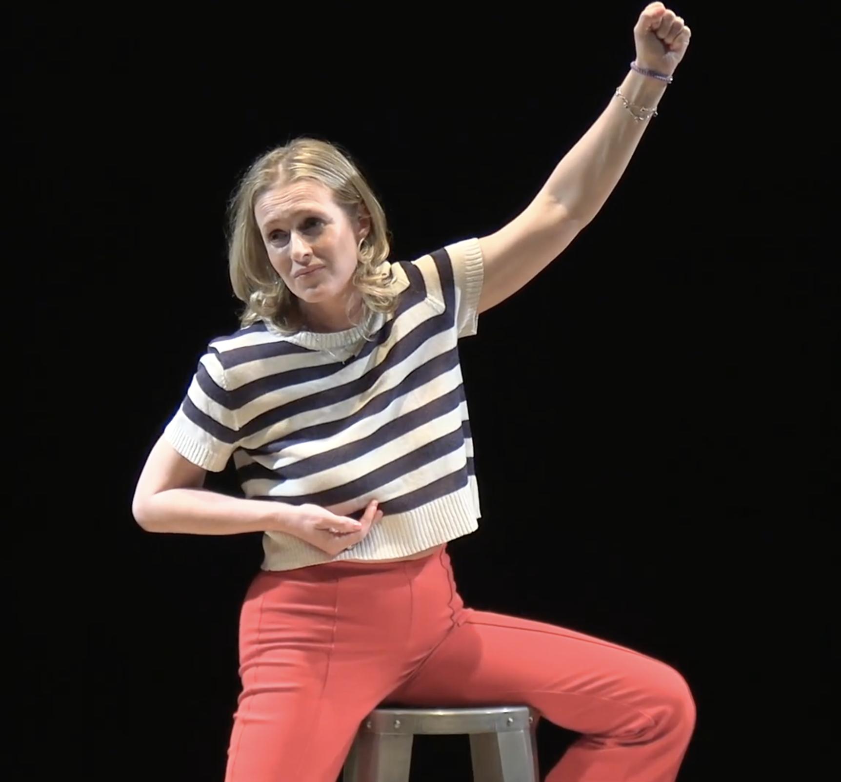 Diana Gitelman in It Ends With Guinea Pigs, as part of The Logan Festival or Solo Performance, August 20 - 30. 