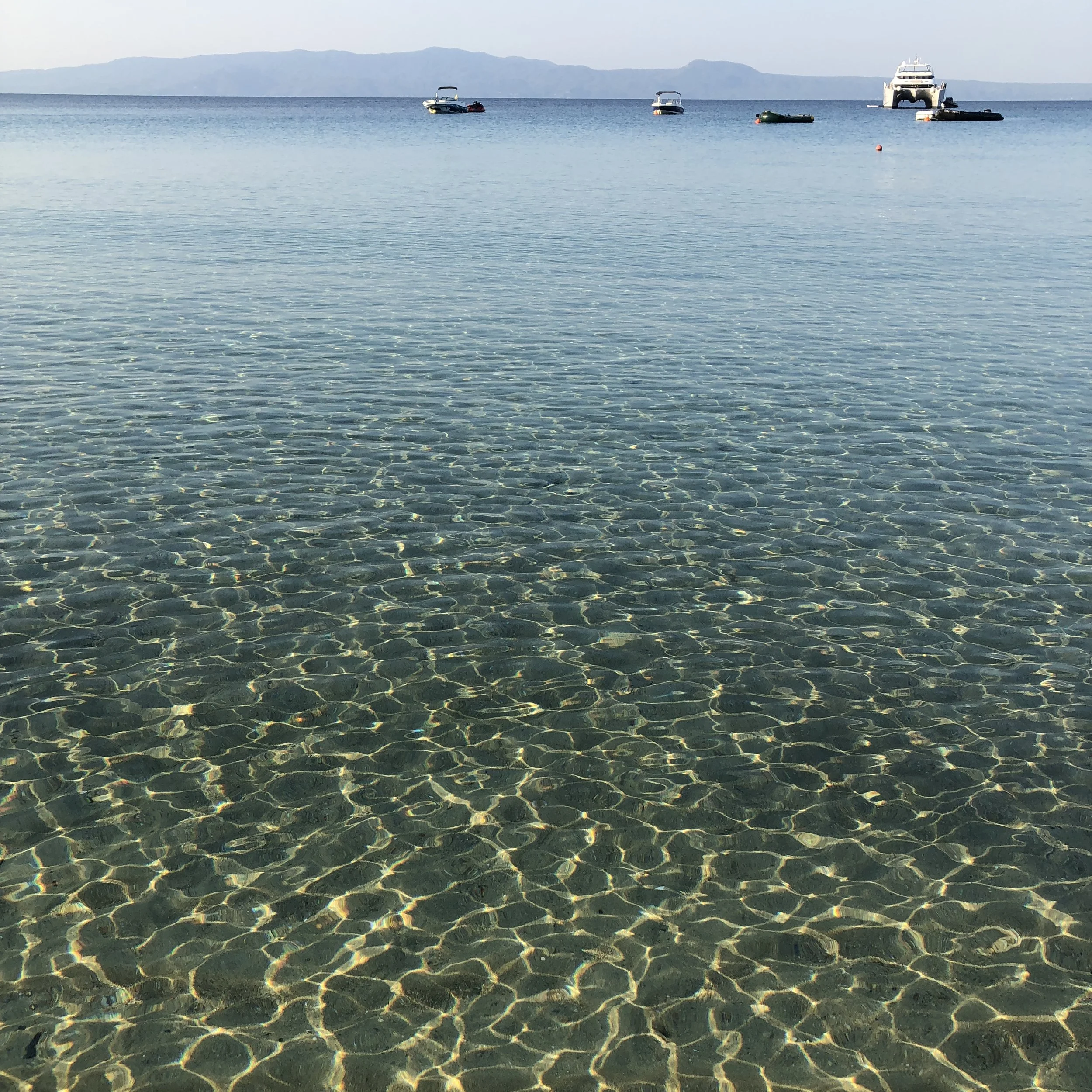 Ammouliani Island beach in Halkidiki, part of the Week B experience during the 2027 Jewellery Making Retreat in Greece.