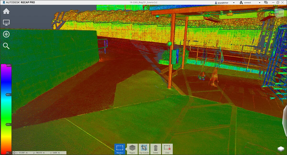 Point Clouds in Recap (image courtesy of ZELUS)