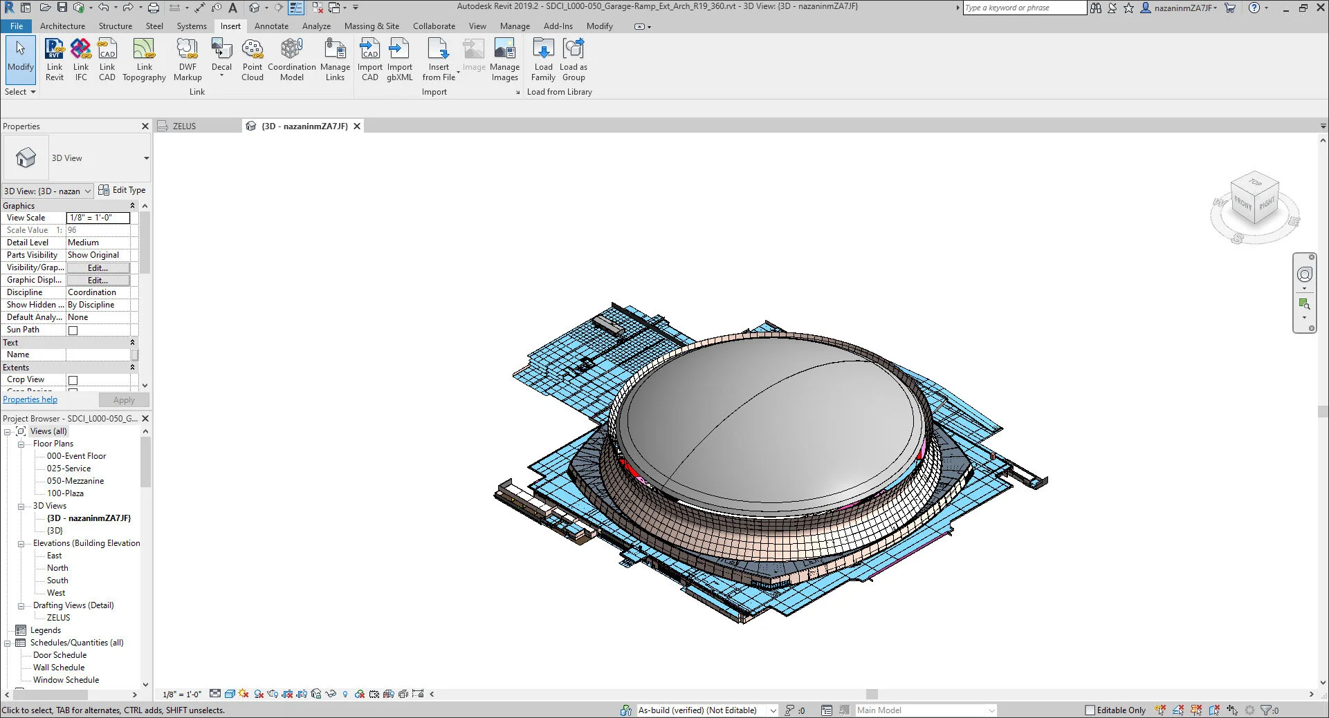 Revit Model (image courtesy of ZELUS)