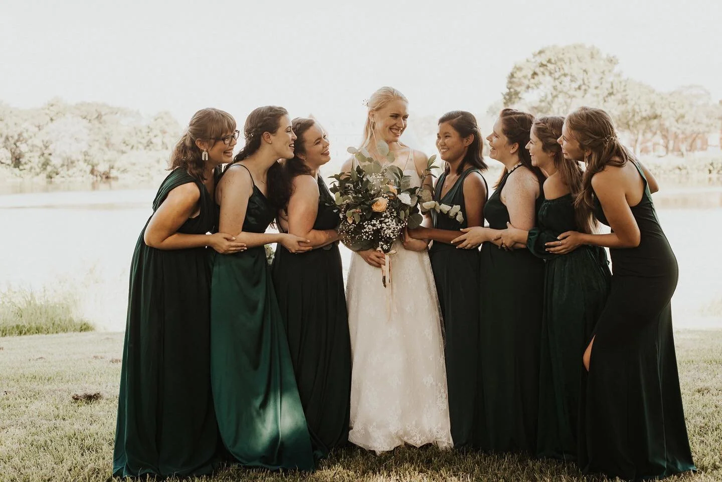 Mara made her own bouquet! Loved it then and am still just as obsessed.