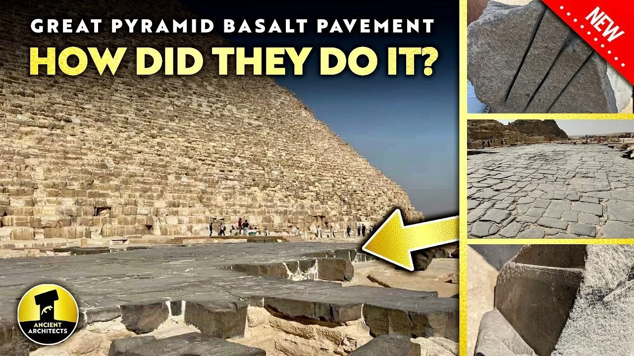 Basalt Pyramids Ancient Technology & the Great Pyramid Basalt Pavement
