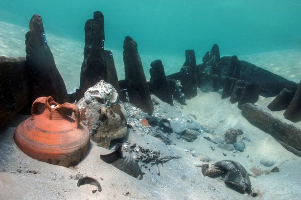 An Ancient Spends Time At Shipwreck Cove Ancient shipwreck discovered 1,300 years after sinking in the Holy Land