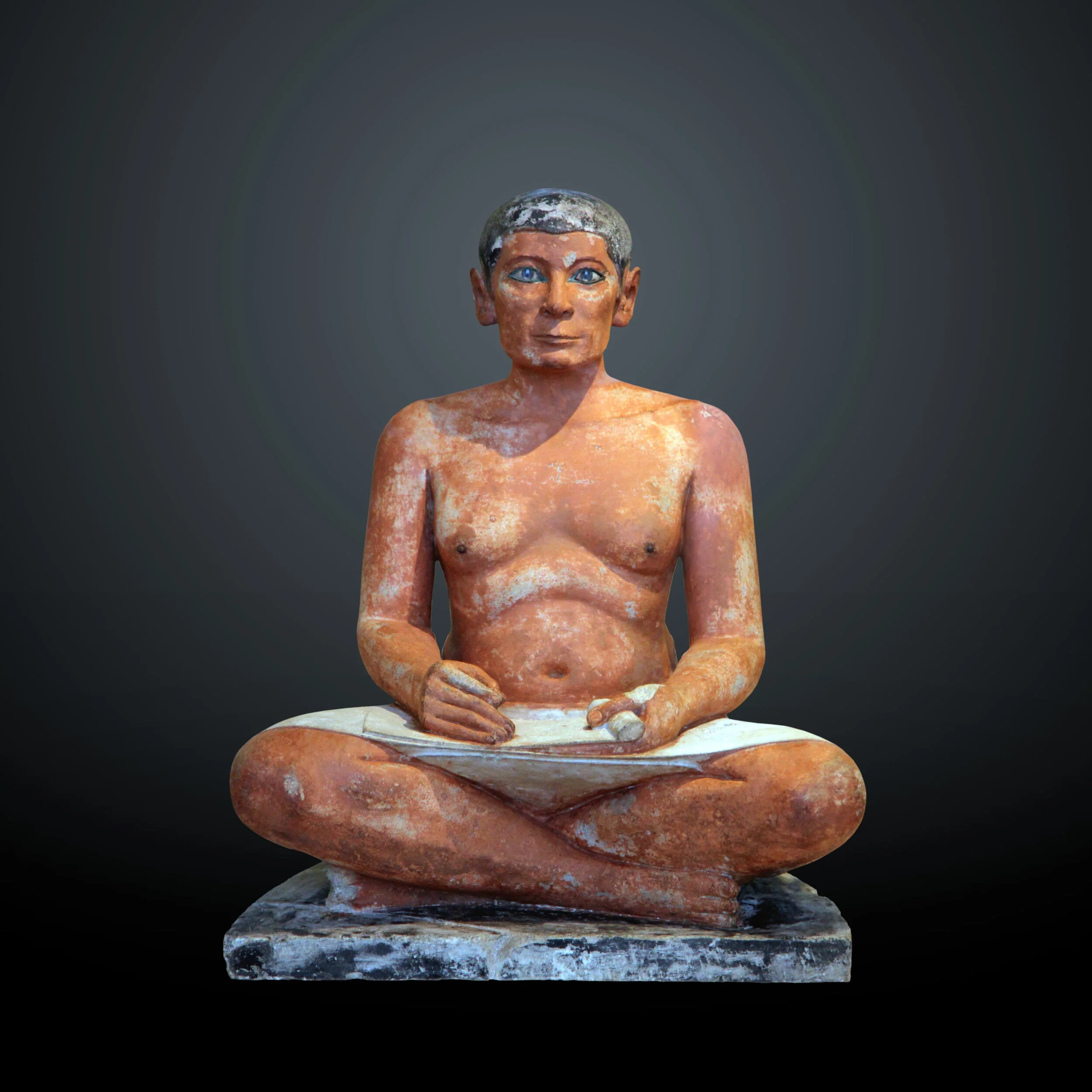 The Seated Scribe A Famous Work Of Ancient Egyptian Art the-seated-scribe-a-famous-work-of-ancient-egyptian-art
