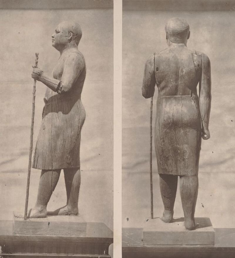The 'Ka-aper': A 4,500-Years-Old Unique Wooden Statue of the Egyptian Antiquity