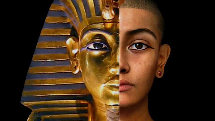 Tutankhamun's Face Revealed in Stunning Detail in New 3D