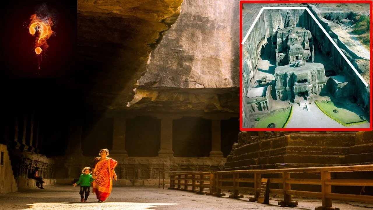 Laser-Cut Pre-Flood Temples: The Ellora Caves