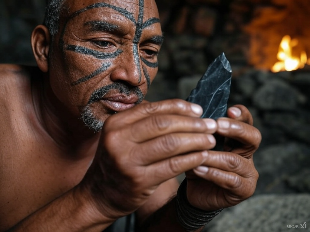Obsidian Chisel The Ancient Use of Obsidian Tools