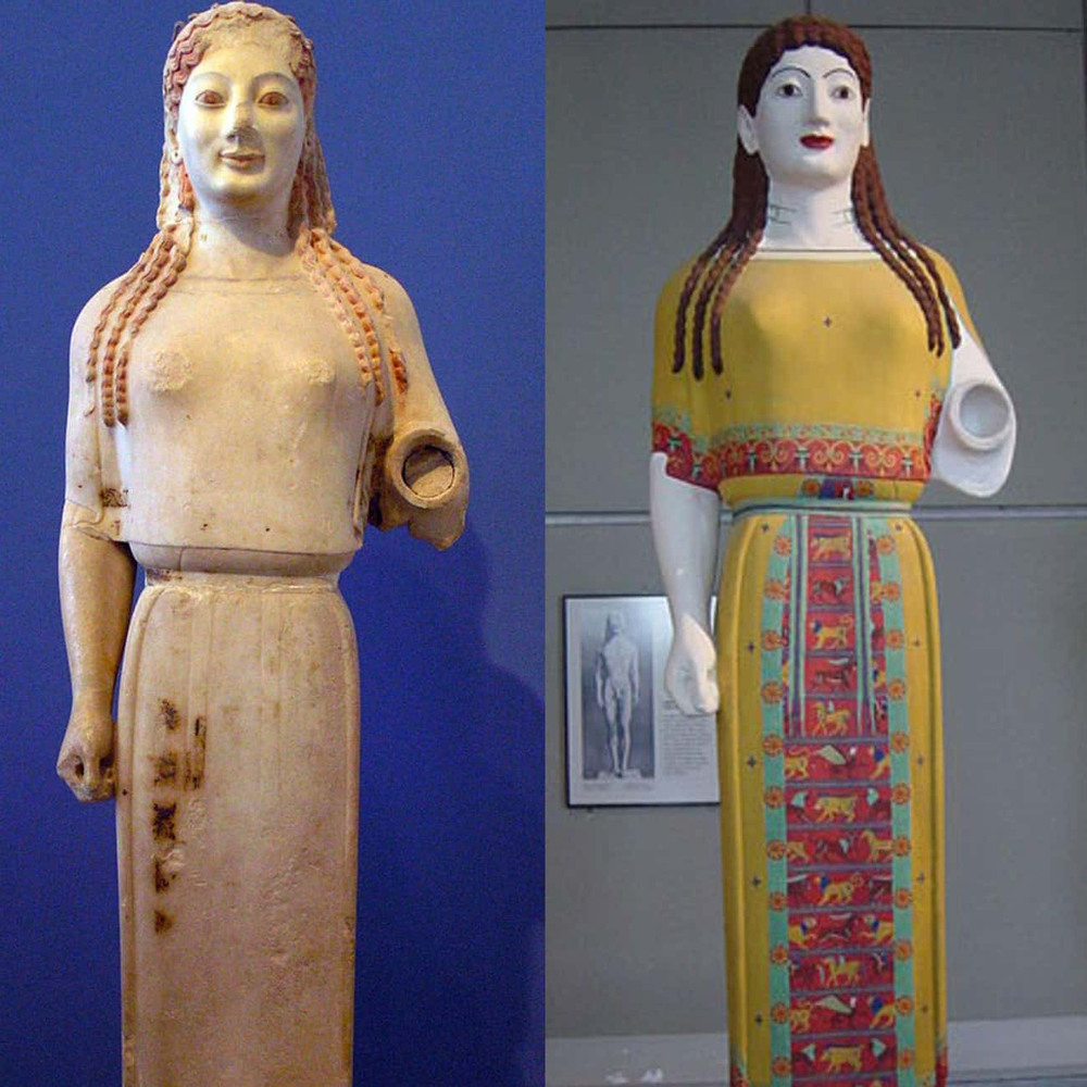 An Artist Re-Colored Greek Sculptures To Look Exactly Like When They ...