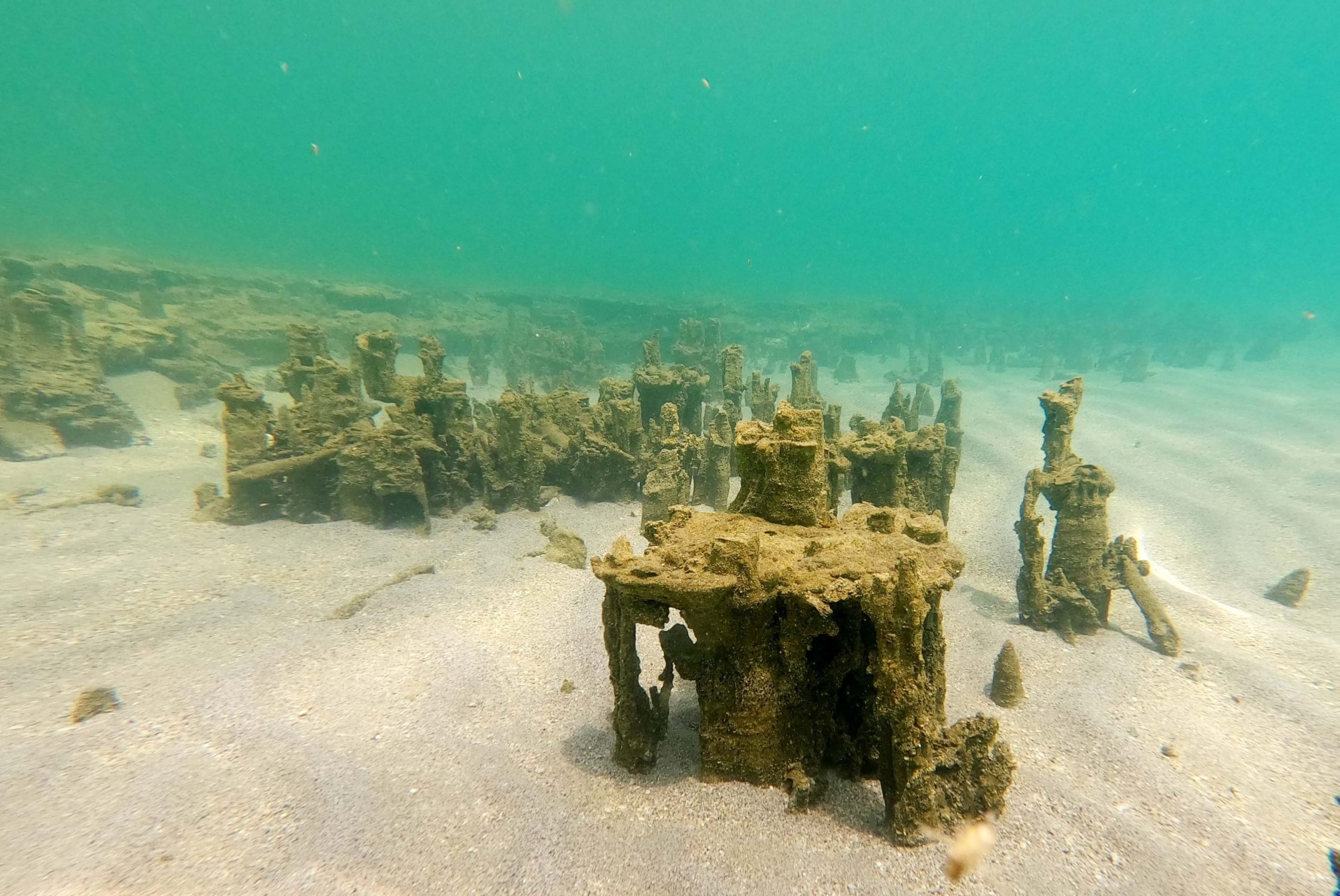 Underwater ruins of 3,000yearold castle discovered in Turkey