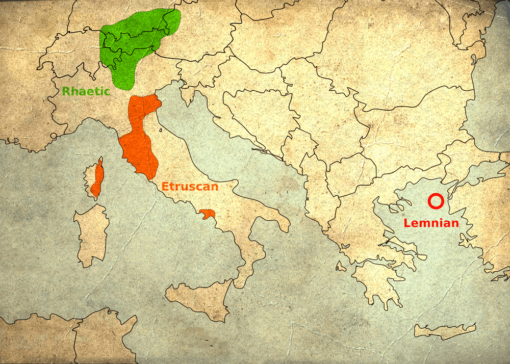 The Tyrsenian Language Family: An Overview of its Classification ...