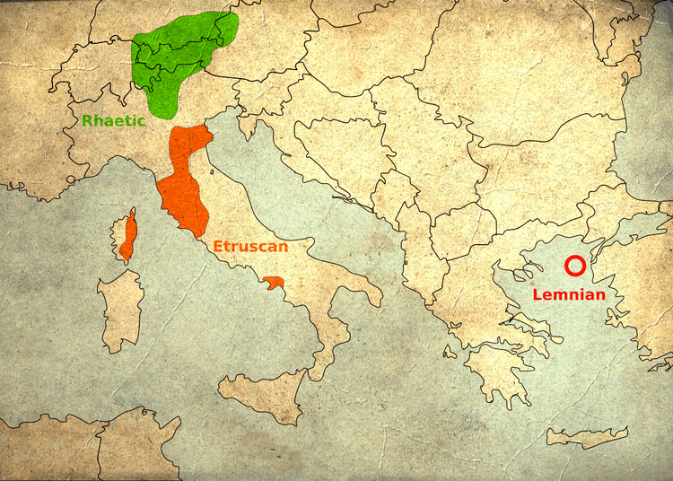 The Tyrsenian Language Family: An Overview of its Classification ...