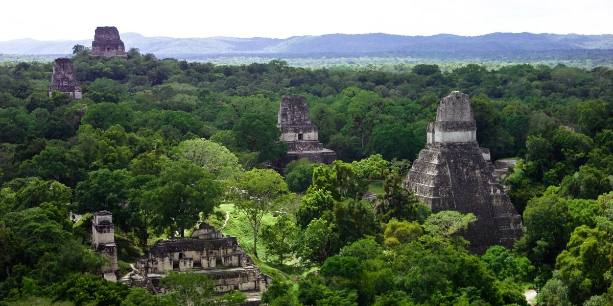 Maya ruins at Tikal (Guatemala)
