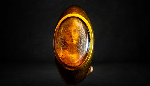 Ancient Roman Gold Ring with Holographic Image Unearthed
