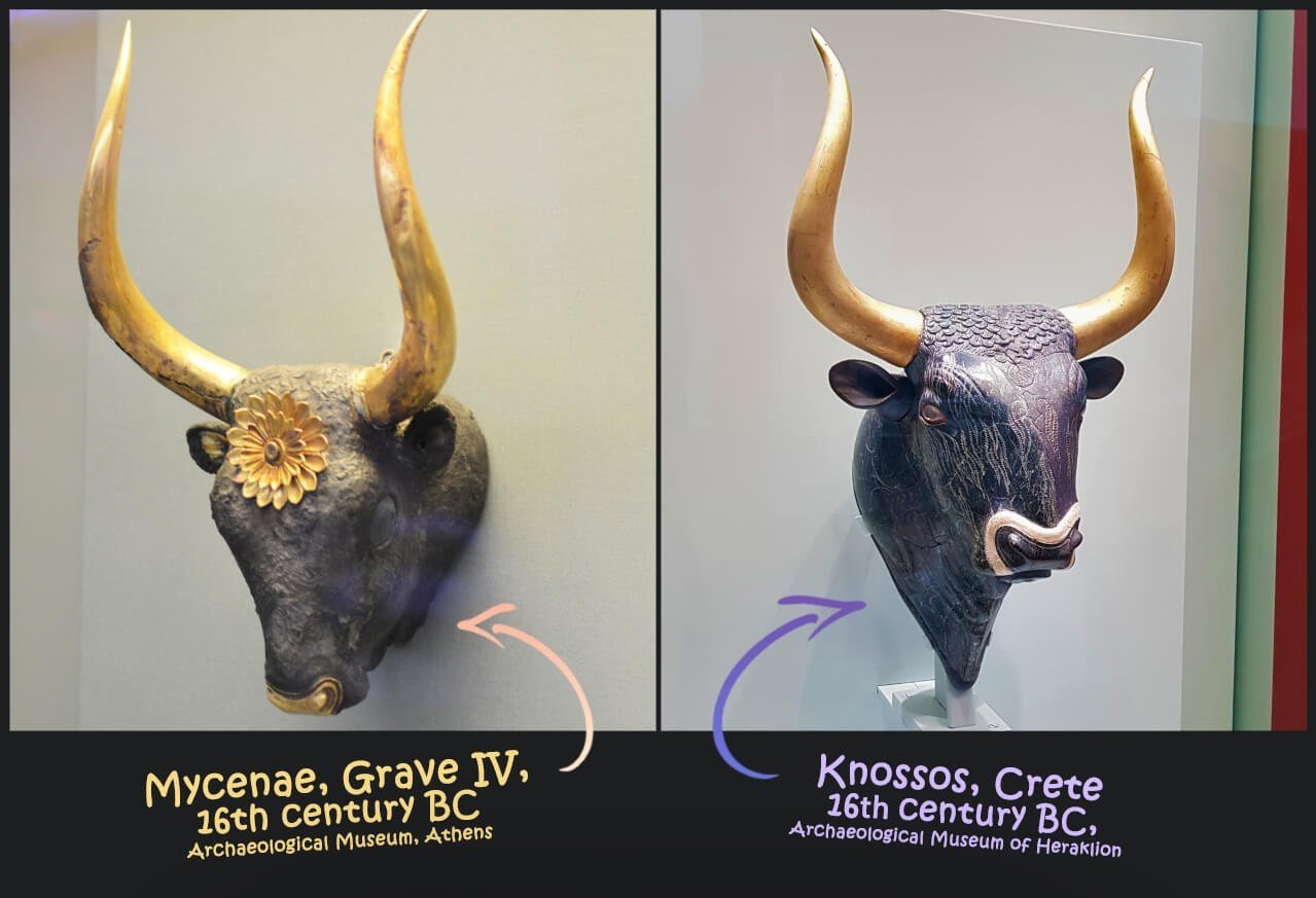 Ancient Greek Rhyta Bull’s Head Rhyton: A Ritual Symbol of Minoan Crete, Mycenae, and Beyond