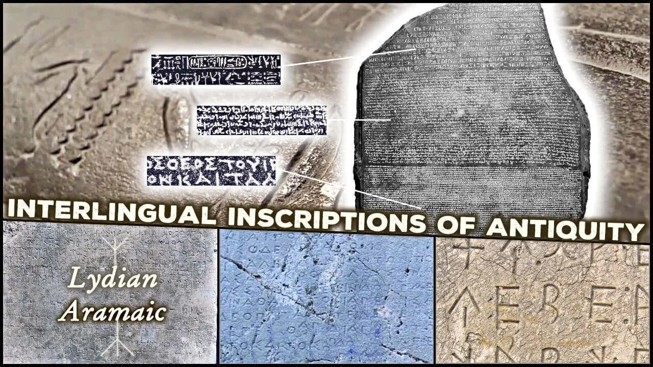 The Oldest Interlingual Inscriptions of Antiquity: Windows into Ancient ...