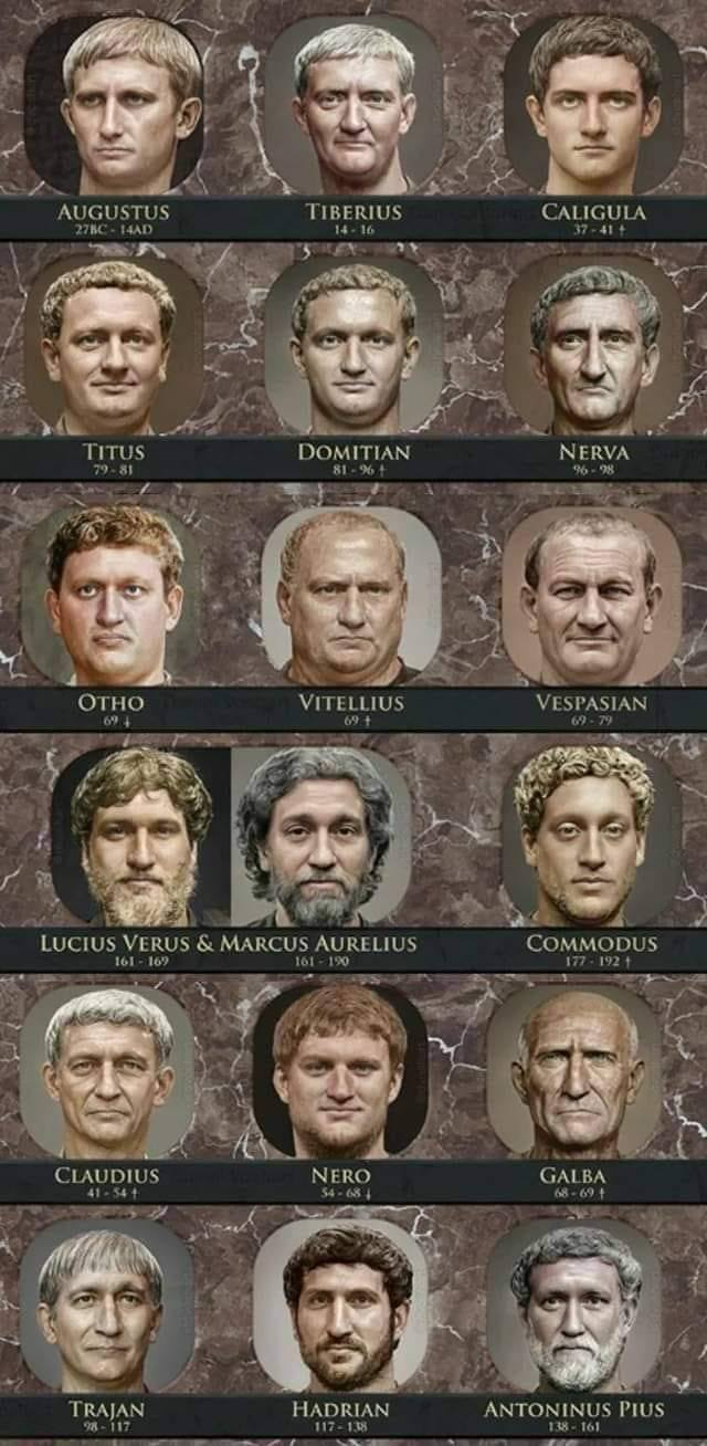 Reconstructing the Roman Emperors: The Faces of Power