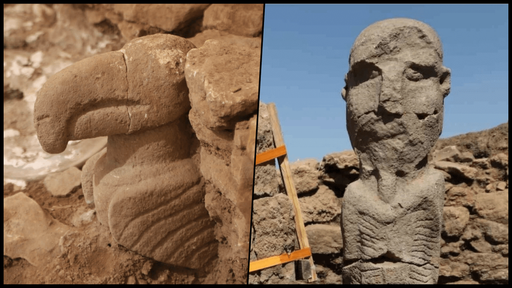 New Great Discoveries in Göbeklitepe: The First Painted Statue and One ...