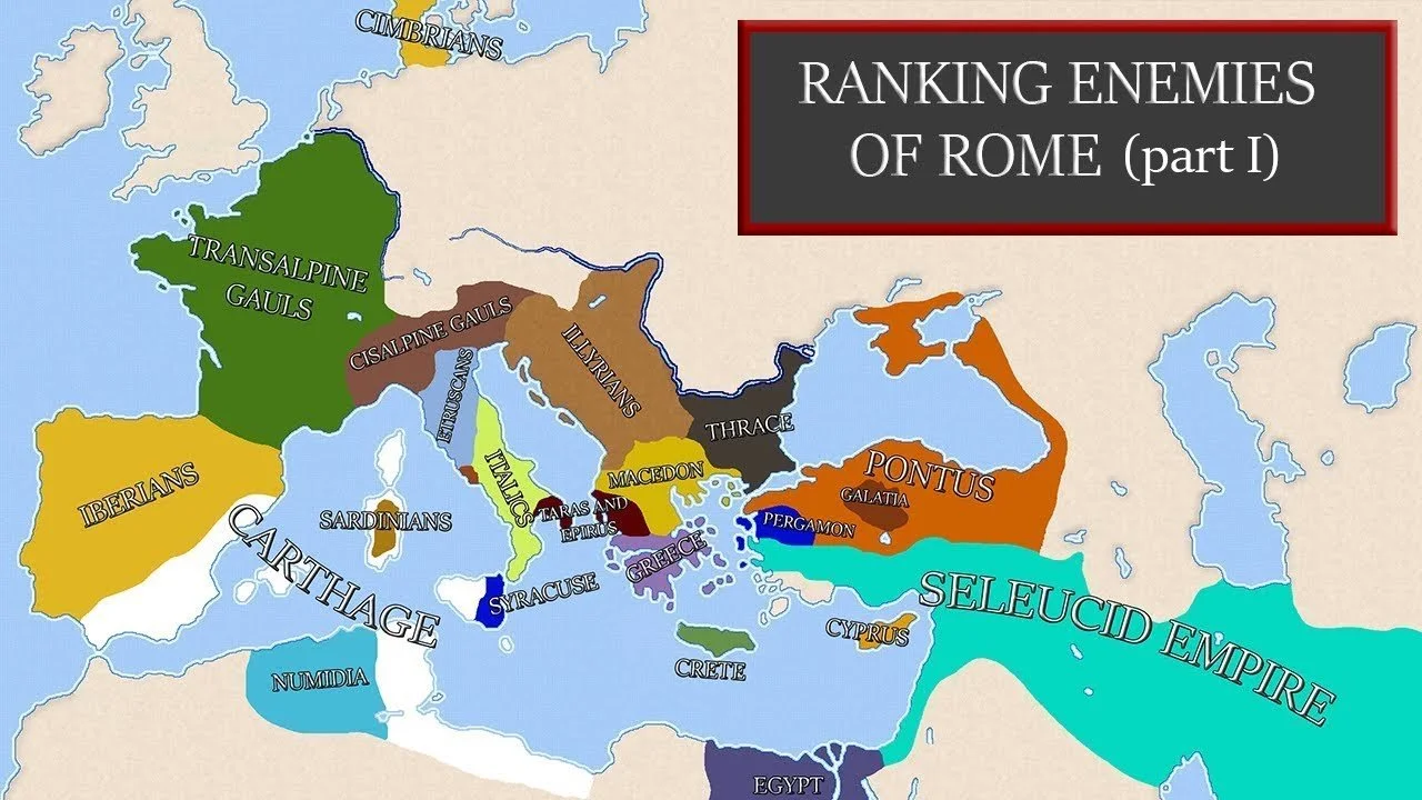Decanus Rank Rome Ranking Enemies of the Roman Republic from Worst to Best