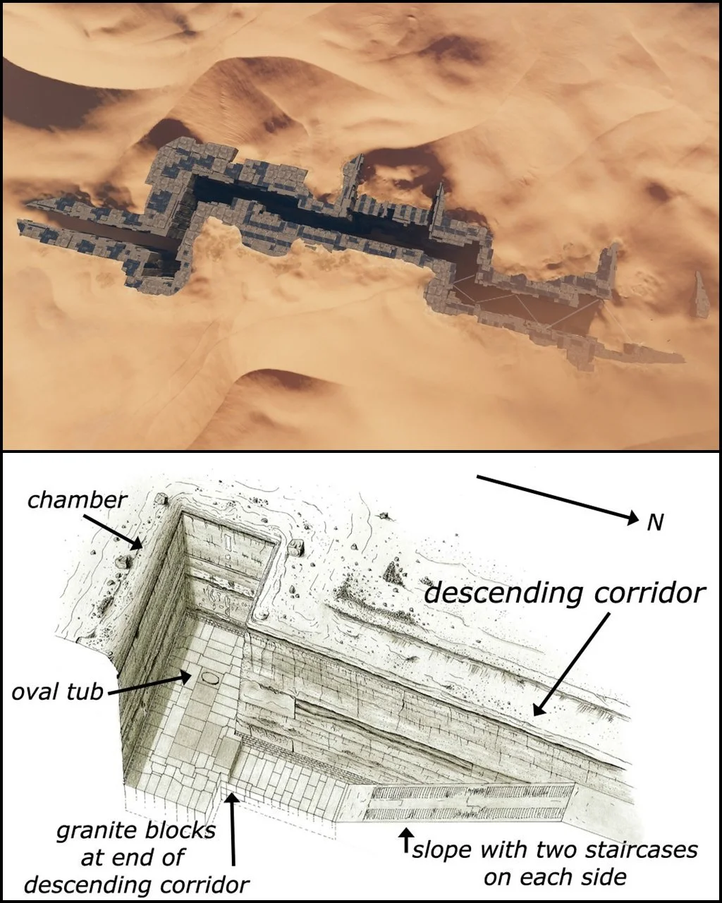 Unfinished Pyramid Rocks Drawing Parallels: Assassin's Creed Origins and the Unfinished Northern ...