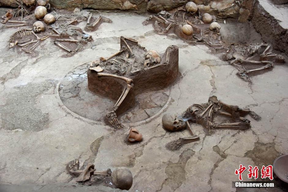 1,500-Year-Old Skeletons Found Locked in Embrace in Chinese