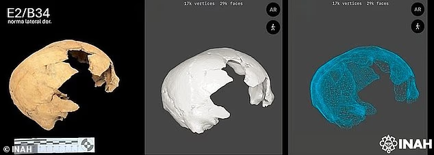 Ancient cubed-shaped skull found in Mexico challenges human history